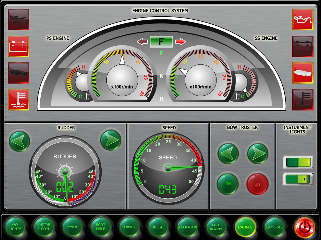 Yacht Automation Yacht Electronic Smart Touch