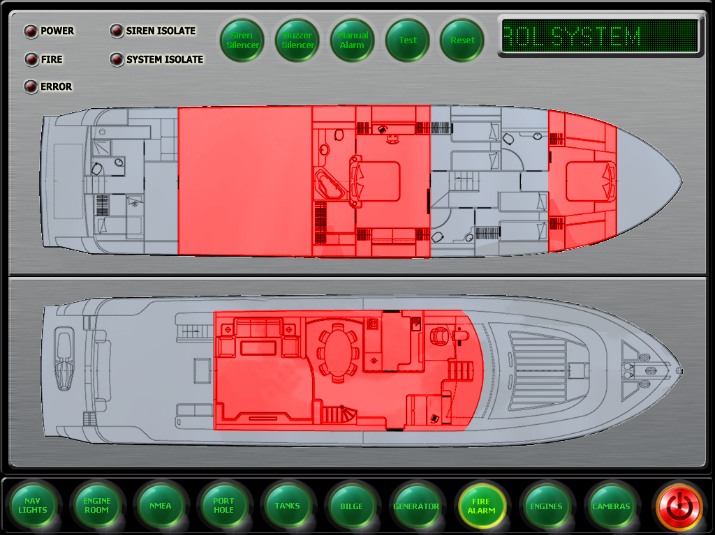 Yacht Automation Yacht Electronic Smart Touch