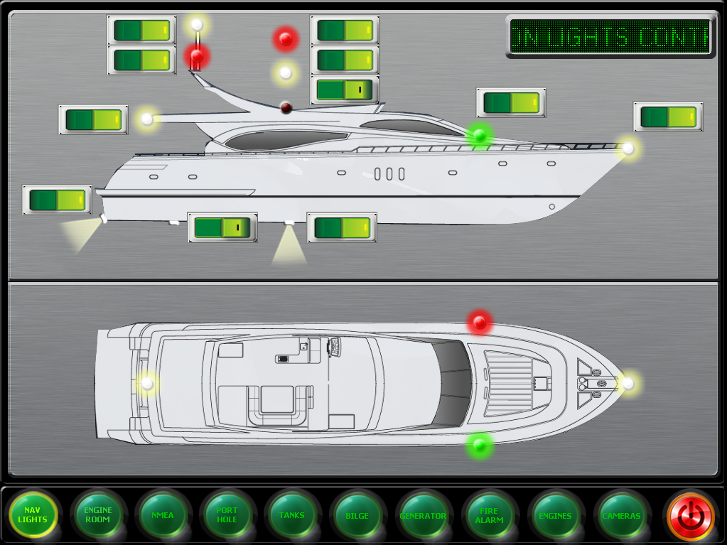Yacht Automation Yacht Electronic Smart Touch